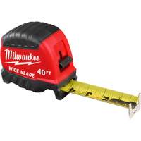 Wide Blade Tape Measure, 1-3/8" x 40' Stor-it Systems