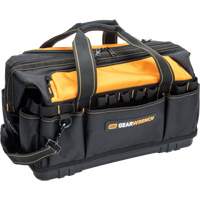 Sac &agrave; outils de 20" pour les professionnels, Nylon, 33 pochettes, Noir/Orange Stor-it Systems