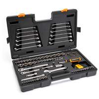 Jeu doutils de qualit&eacute; professionnelle &agrave; 72 dents, 6 pans et &agrave; prise 3/8" et 1/4" Stor-it Systems