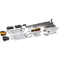 Jeu doutils de qualit&eacute; professionnelle &agrave; 72 dents, 6 pans et &agrave; prise 3/8" et 1/4" Stor-it Systems
