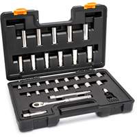 Jeu d'outils pour m&eacute;canicien &agrave; 72 dents, 12 pans et &agrave; prise de 3/8" Stor-it Systems
