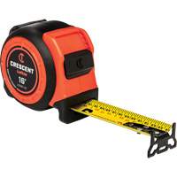 CONTROLTOUCH Tape Measure, 1-3/16" x 16', SAE Graduations Stor-it Systems