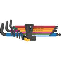 950/9 Hex-Plus Multicolour L-Key Set, 9 Pcs., Imperial Stor-it Systems