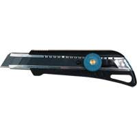 18mm Professional Knife with Ratchet, Stainless Steel, Heavy-Duty, Plastic Handle Stor-it Systems