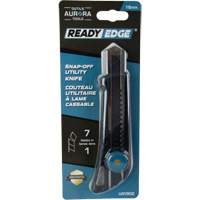 18mm Professional Knife with Ratchet, Stainless Steel, Heavy-Duty, Plastic Handle Stor-it Systems