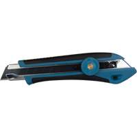 18mm Professional Knife, Stainless Steel, Heavy-Duty, Rubber Handle Stor-it Systems