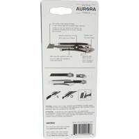 18mm Professional Knife, Stainless Steel, Heavy-Duty, Rubber Handle Stor-it Systems