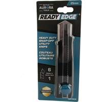 25mm Retractable Knife, Stainless Steel, Heavy-Duty, Rubber Handle Stor-it Systems