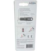 Standard-Duty Retractable Safety Knife, Stainless Steel, Rubber Handle Stor-it Systems