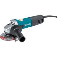 Angle Grinder with AC/DC Thumb Switch, 4-1/2", 120 V, 7.5 A, 11000 RPM Stor-it Systems