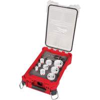 QUIK LOK HOLE DOZER Bi-Metal Kit with PACKOUT Compact Organizer, 12 Pieces Stor-it Systems