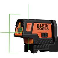 Compact Green Cross-Line Laser Level with Plumb Spot Stor-it Systems