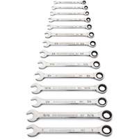 Jeu de cl&eacute;s SAE &agrave; 12 pans et 90 dents, Combinaison &agrave; cliquet, 14 morceaux, Imp&eacute;rial Stor-it Systems