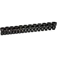 6 Point SAE Socket Set, 29 Pcs, Impact, 3/4" Drive Size Stor-it Systems