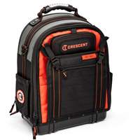 Sac &agrave; dos pour ouvrier, 18" lo x 10" la, Noir/Gris/Orange, Polyester Stor-it Systems