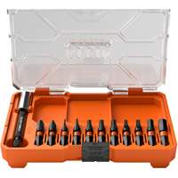 Slim ProFlex Impact Bit Set, 12 Pcs., Magnetic Stor-it Systems