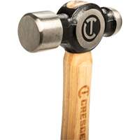 Ball Pein Hammer, 24 oz. Head Weight, Polished Face, Wood Handle Stor-it Systems