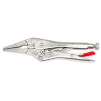 Locking Pliers with Wire Cutter, 9" Length, Long Nose Stor-it Systems