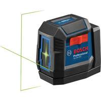 Laser &agrave; lignes crois&eacute;es auto-nivelant &agrave; faisceau vert Stor-it Systems