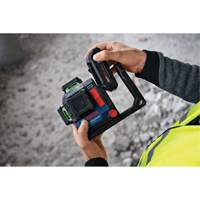 Laser dalignement/nivellement 360 connect&eacute; &agrave; faisceau vert &agrave; trois points Stor-it Systems