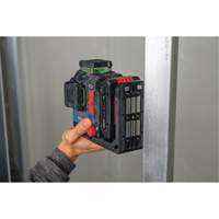 Laser dalignement/nivellement 360 connect&eacute; &agrave; faisceau vert &agrave; trois points Stor-it Systems