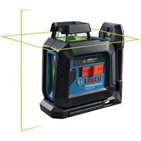 Laser &agrave; lignes crois&eacute;es 360° auto-nivelant &agrave; faisceau vert Stor-it Systems