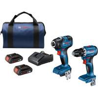 Ensemble de 2 outils, Lithium-ion, 18 V Stor-it Systems