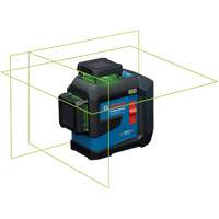 Laser dalignement/nivellement 360 &agrave; faisceau vert &agrave; trois points Stor-it Systems
