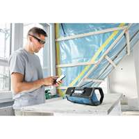 Radio de chantier compacte avec Bluetooth 5.0, Lithium-ion, 18 V Stor-it Systems