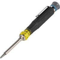 13-in-1 Multi-Bit Pocket Precision Screwdriver, 6-1/2" L, Cushion Grip Handle Stor-it Systems