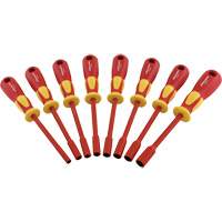 Metric Insulated Nut Driver Set, 1000 V, 8 Pcs Stor-it Systems