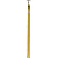 Perche isolante Tel-O-Pole avec dispositif de verrouillage de l'embout, T&eacute;lescopique, 44-1/2' Stor-it Systems