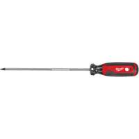 Square Screwdriver, #2 Tip, 12-7/10" L, Cushion Grip Handle Stor-it Systems