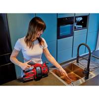 TE-DA 18/760 Li 18V Cordless Drain Auger (Tool Only), Powered, 25' Cable Length, 1/4" Cable Diameter Stor-it Systems