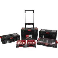 Ensemble de d&eacute;part roulant de coffres &agrave; outils Arx de 5 morceaux, 25-1/5" x 19" x 54-3/5", Noir Stor-it Systems