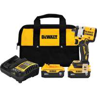 ATOMIC MAX* Cordless Impact Wrench With Hog Ring Anvil Kit, 20 V, 1/2" Socket Stor-it Systems