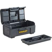 Boîte &agrave; outils, 16" la x Noir/Jaune Stor-it Systems