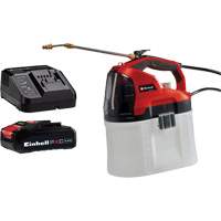 Pulv&eacute;risateur de produits chimiques sans fil 18V avec batterie 2,5 Ah et ensemble de d&eacute;part de chargeur, 253,6 oz (7,5 L) Stor-it Systems