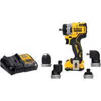 Ensemble perceuse/visseuse sans fil et sans balai XTREME 5-en-1, Lithium-ion, 12 V, Mandrin 3/8" Stor-it Systems