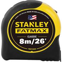 Ruban &agrave; mesurer FATMAX, 1-1/4" x 26'/8 m, Marques de goujon Imp&eacute;rial & m&eacute;trique Stor-it Systems