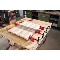 Heavy-Duty I-Beam Steel Bar Clamp, 36" (914.4 mm) Capacity, 2" (50.8 mm) Throat Depth Stor-it Systems