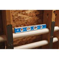 Tool Box Level, Box, 1' L, Aluminum, 4, Magnetic Stor-it Systems
