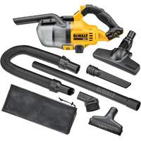 Cordless Dry Hand Vacuum, 20 V, 0.18 gal. Capacity Stor-it Systems