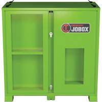 Armoire de rangement d'&eacute;PI sur place, Acier, Vert lime haute visibilit&eacute; Stor-it Systems