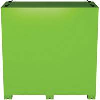 Armoire ventil&eacute;e pour le rangement d'&eacute;PI sur place, Acier, Vert lime haute visibilit&eacute; Stor-it Systems