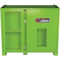 Armoire ventil&eacute;e pour le rangement d'&eacute;PI sur place, Acier, Vert lime haute visibilit&eacute; Stor-it Systems