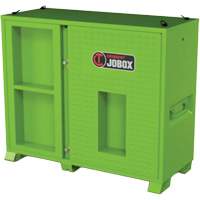 Armoire ventil&eacute;e pour le rangement d'&eacute;PI sur place, Acier, Vert lime haute visibilit&eacute; Stor-it Systems