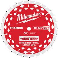 Thick Kerf Framing Circular Saw Blade, 10-1/4", 28 Teeth, Wood Use Stor-it Systems
