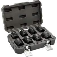 6-Point Metric Socket Set, 8 Pcs, Impact, 3/4" Drive Size Stor-it Systems