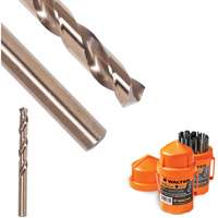 SST+ Jobbers Drill Bit, High Speed Steel, 27/64", 5-9/16" L, 3-11/16" Flute, 135° Point Angle Stor-it Systems